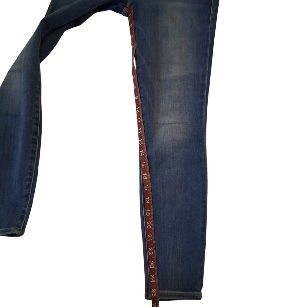 Anthropologie Frame Le High Skinny Women Jeans Medium Wash Size-26 - Picture 8 of 8